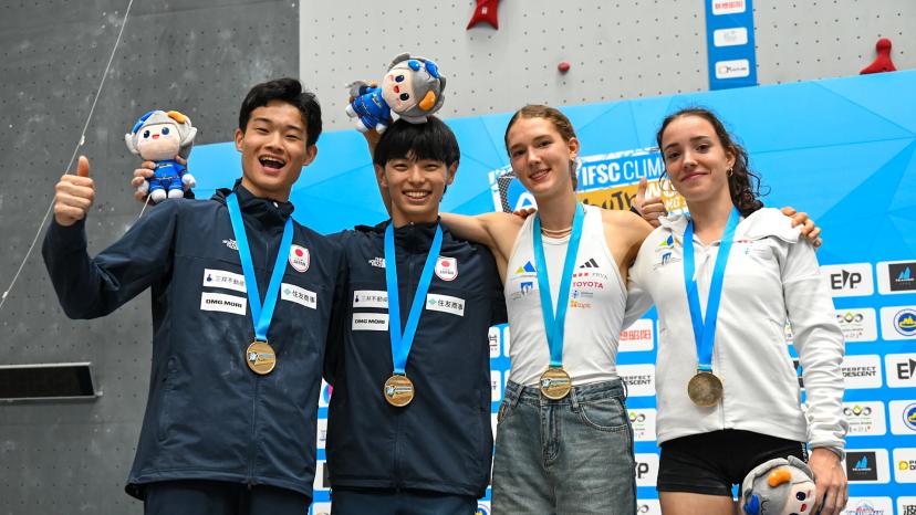 2024 YOUTH WORLDS GOLDEN DOUBLES FOR JAPAN AND SLOVENIA