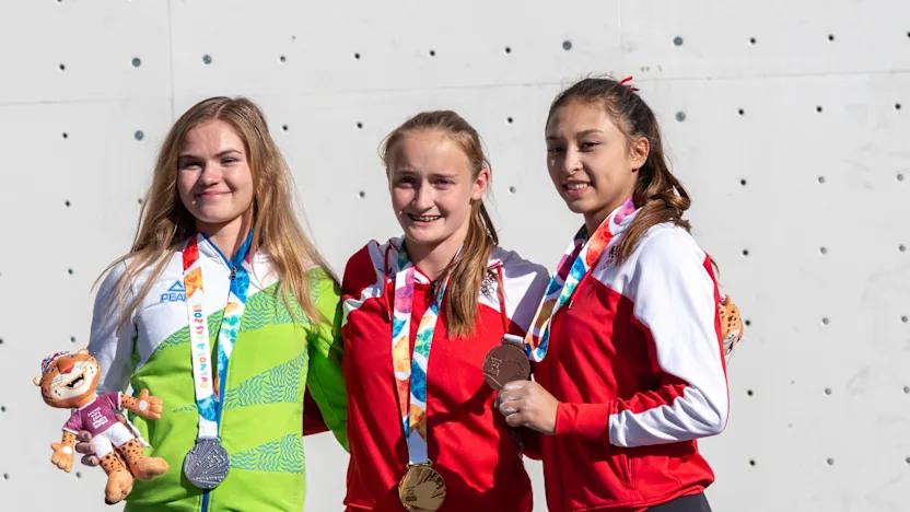 Buenos Aires 2018 Women's Podium